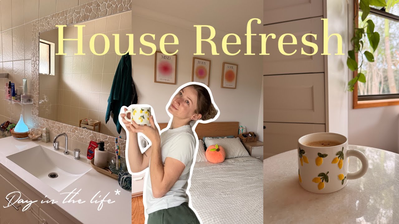 SAHM VLOG✨| House Refresh🧺🧼 | Day in the life🫶🏻 
