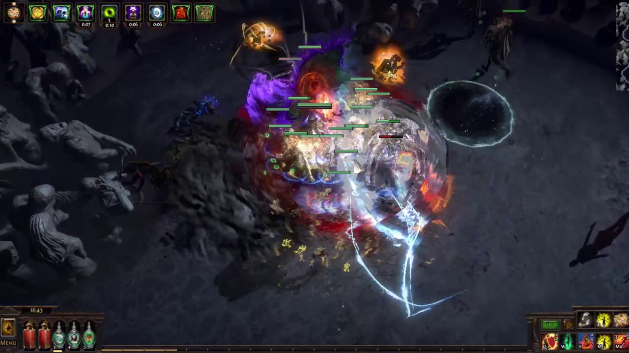 [3.8] Vaal Pact over leech Spectre Summoner with The Baron vs Uber Elder