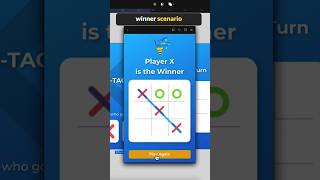 Fully functional Tic Tac Toe game on #figma using Advanced Prototyping screenshot 3