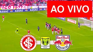 INTERNACIONAL X BRAGANTINO AO VIVO COM IMAGENS - CAMPEONATO BRASILEIRO 2025 - ASSISTA AGORA!