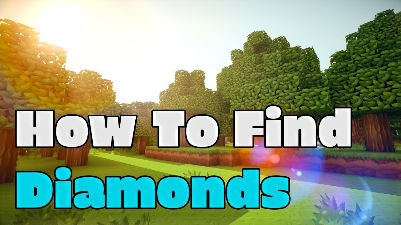Minecraft Tutorials: How to Find Diamonds 1.15+