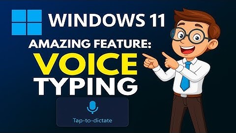 Voice Typing | Window 11 Amazing features | ComputerGyan Academy 