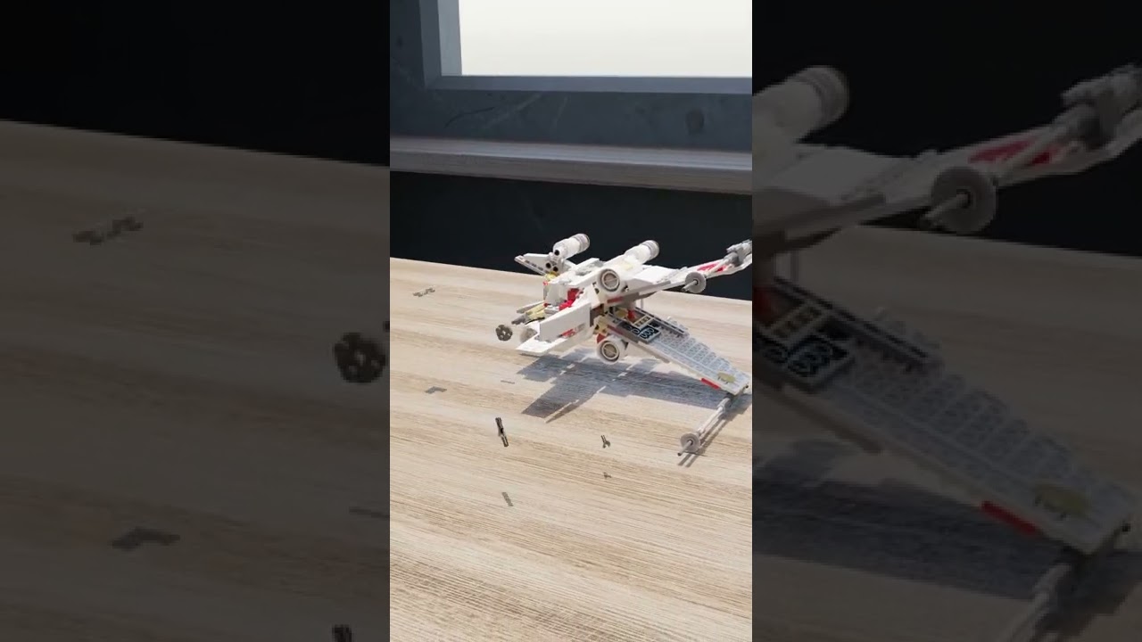 DAY 127 of BUILDING EVERY LEGO STAR WARS SET EVER MADE 9493 X wing Starfighter