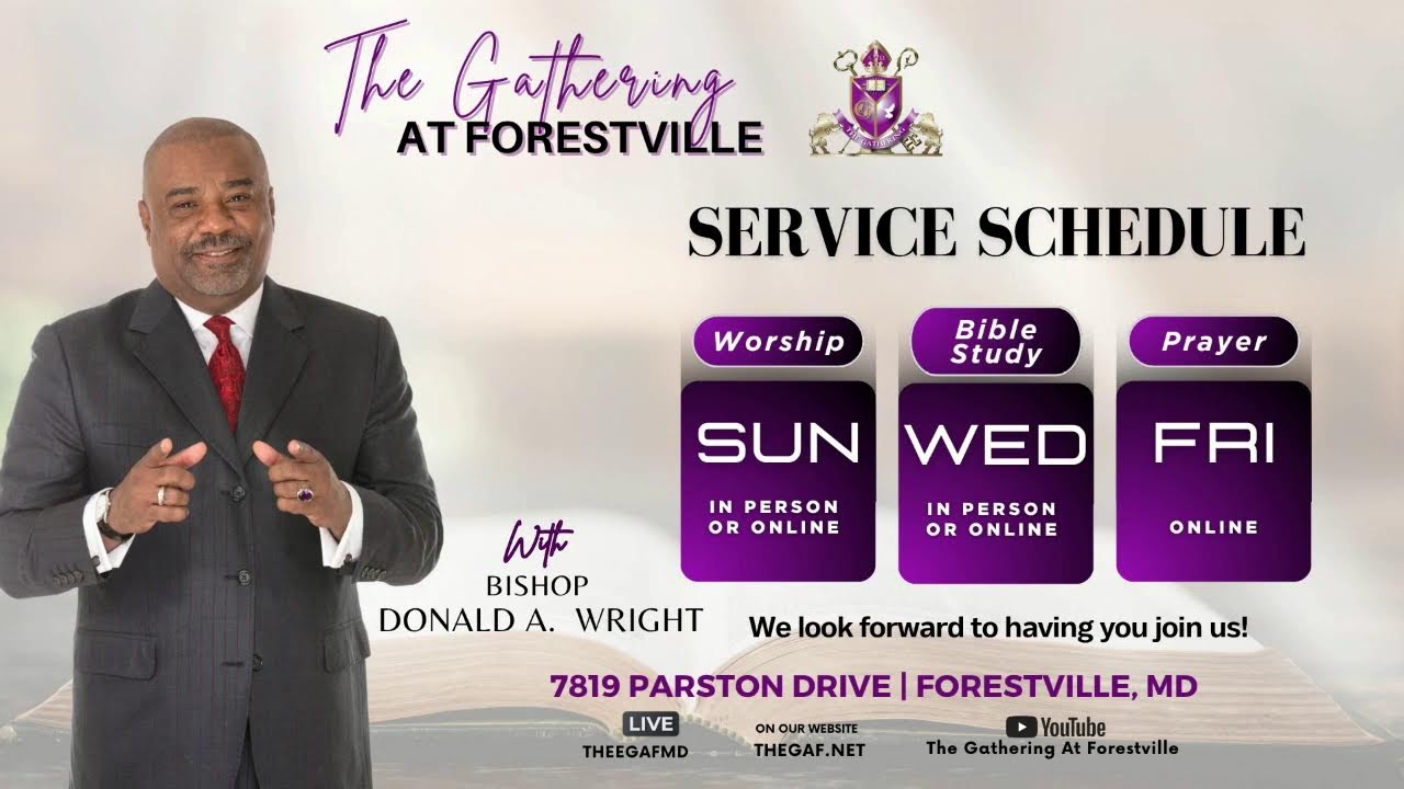TGAF's Corporate Prayer Service