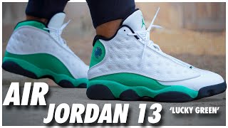 green 13 jordans