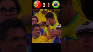 Portugal 🆚️ Brazil | Imaginary Penalty Shootout #shorts #football #youtube #ronaldo screenshot 4