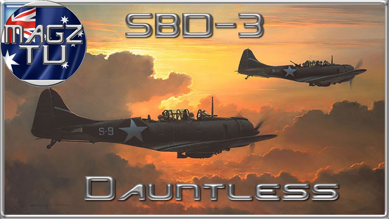 War Thunder Sbd 3 Dauntless Realistic Battles Youtube