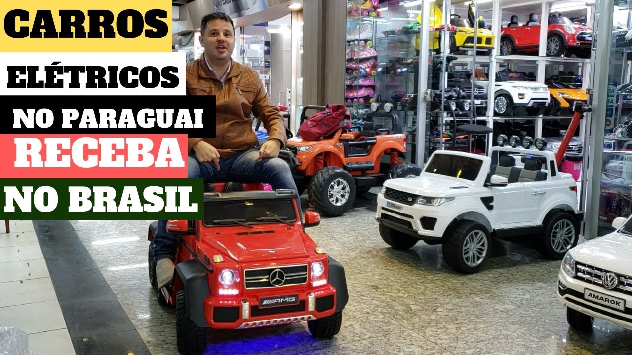 Carro Elétrico Infantil Jipe Motorizado 12V Carrinho de Passeio