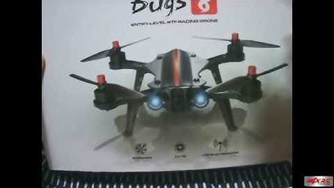 MJX BUGS 8 Racing Drone Unboxing Review