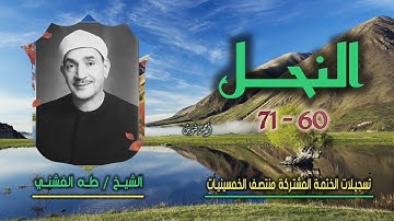 الشيخ طه الفشني | سورة النحل 60-71 | ختمة الـ 11 قارئ المشتركة