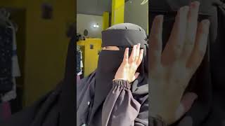 نقاب بدون اسم متوفر للحجز علي +201012258003🤭🤩🤩🤩#hijab#hijabstyle #beautiful #حجاب_شرعي#رائع