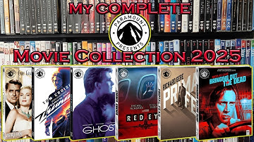 My COMPLETE Paramount Presents Movie Collection 2025 (Blu Ray and 4K Slip Covers)