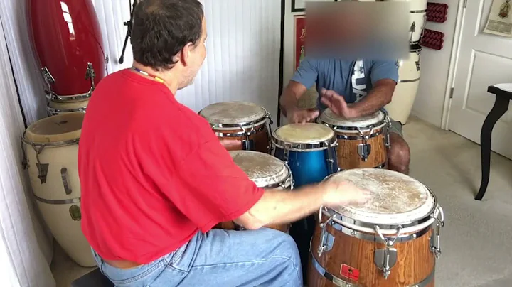 High energy plena on Roy Galvan Percussion