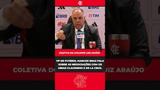 Marcos Braz comenta o interesse do Flamengo nos meias Claudinho e De La Cruz screenshot 4