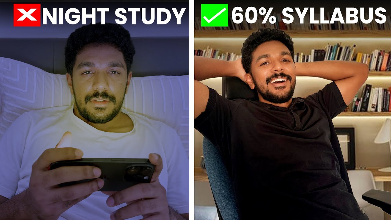 രാത്രി 12AM.  STUDY or SLEEP? | Surprising Truth!
