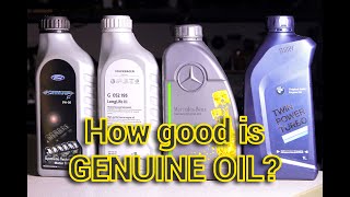 Genuine Oil Review - Ford vs Volkswagen vs Mercedes vs BMW