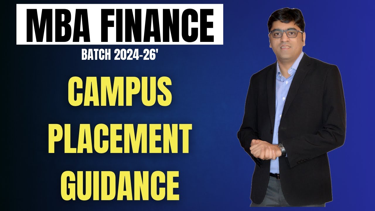 MBA Finance 24-26' Campus Placement Guidance | CAMPREP