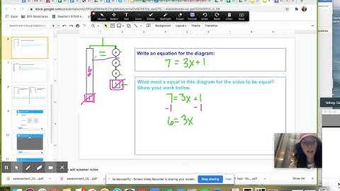 Writing and Solving Equations with hanger diagrams