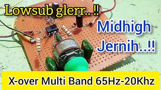 How to assemble a Multi Band 1way 65Hz-20Khz active crossover