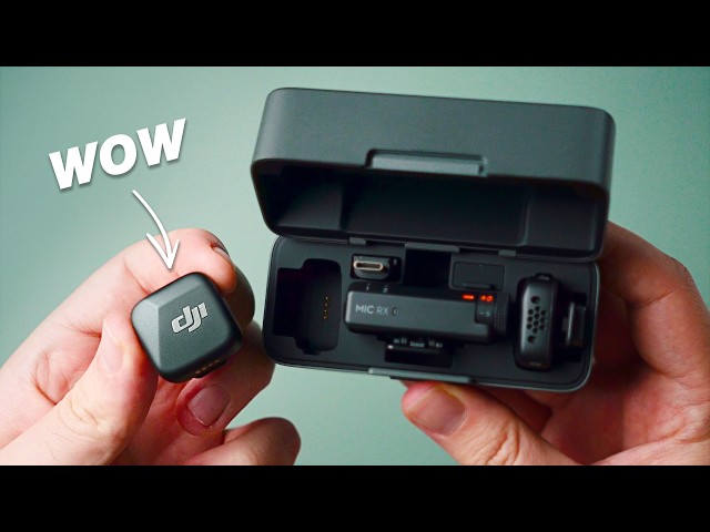 Радіосистема з двома петличними мікрофонами DJI Mic Mini (2 TX + 1 RX + Charging Case)