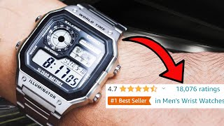 I bought the HIGHEST RATED watch on Amazon CASIO 'World Time' AE1200!