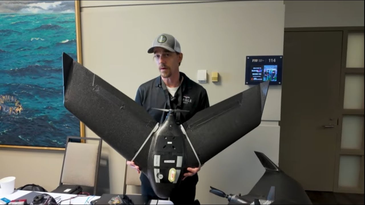 На выставке представлены дроны и датчики EagleNXT.