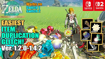 ALL EASIEST and WORKING Item Duplication Glitches for ALL VERSIONS of Tears of the Kingdom