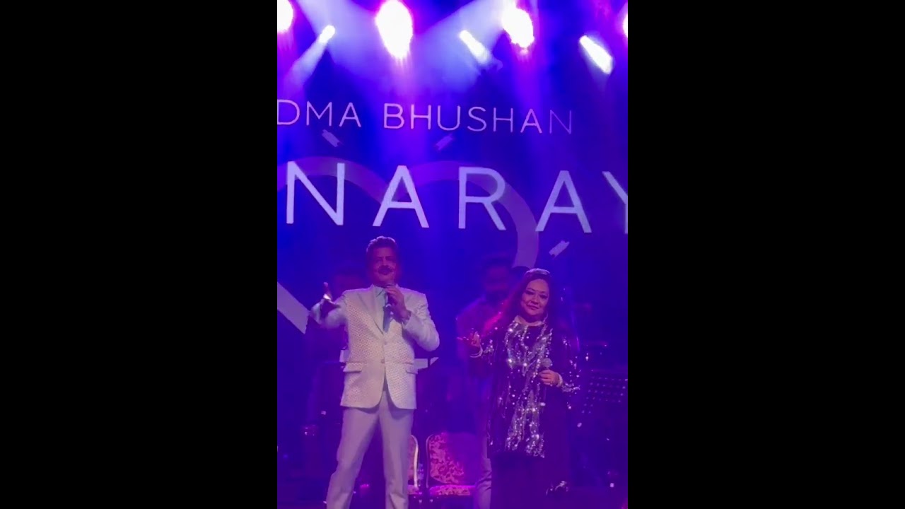 from an #uditnarayan #musicconcert featuring #bollywoodsongs at a #mumbaievent #indianmusicindustry