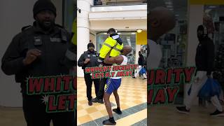 This #croydon Whitgift security guard had an unpleasant experience