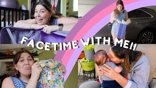 Packing, Tanning, Baby Clothes, + Mother’s Day  Vlogging like we’re on Facetime!