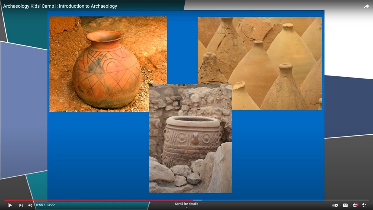 Archaeology Kids' Camp I Introduction to Archaeology YouTube