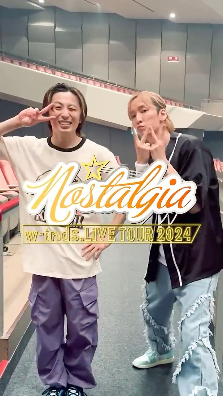 LIVETOUR2024_Nostalgia #w_inds #千葉涼平 #橘慶太 #shorts - YouTube