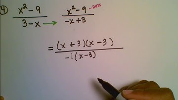 Simplify Rational Expressions: Part 3