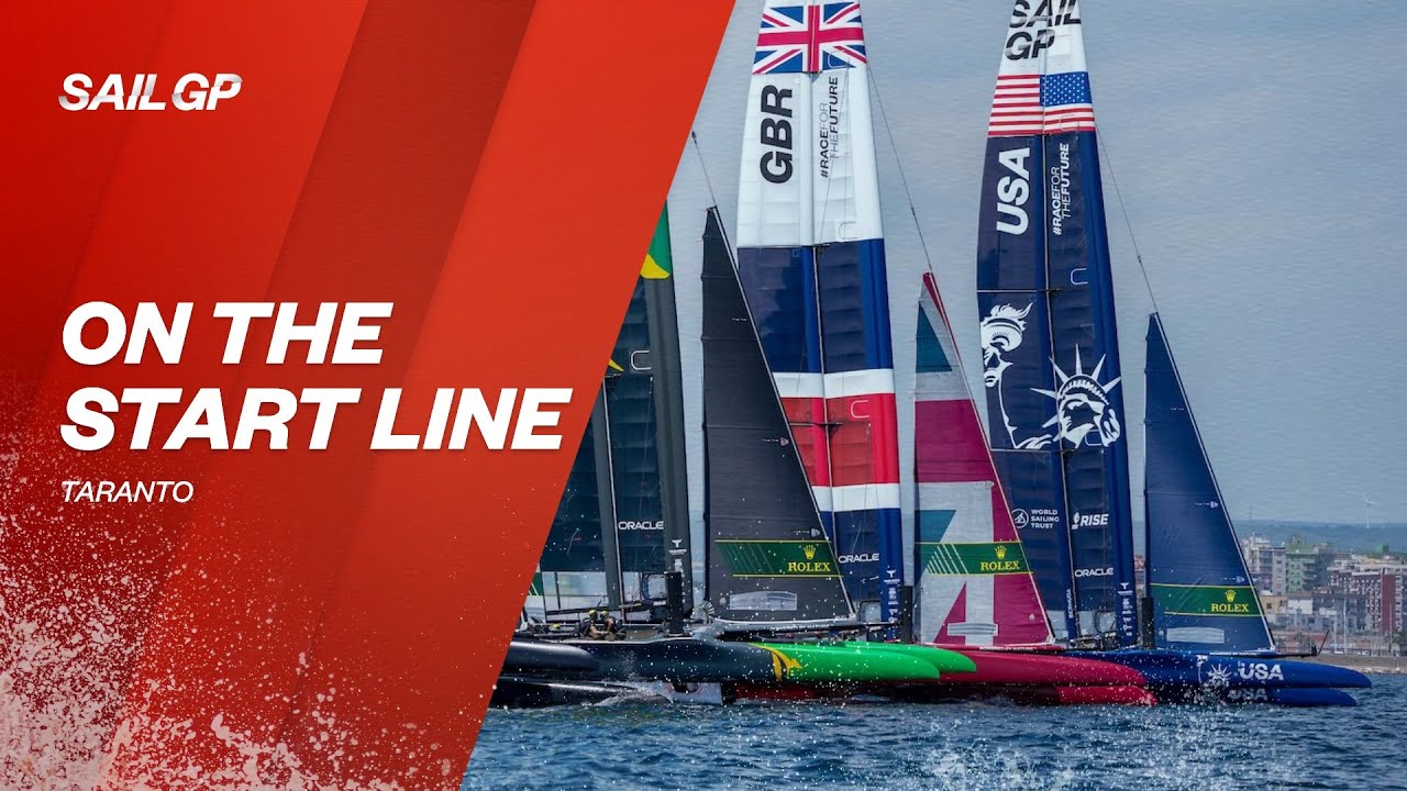 On The Start Line Taranto SailGP