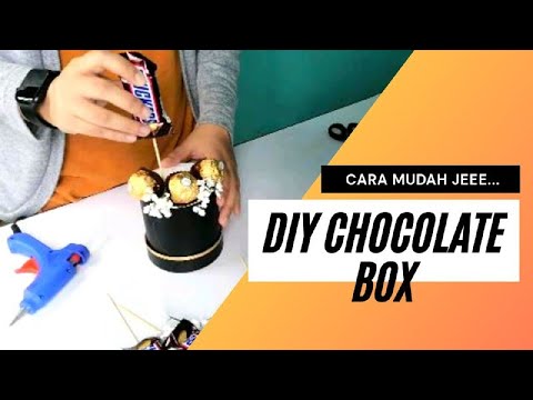 TUTORIAL CHOCOLATE IN VASE  Gubahan coklat dalam pasu 