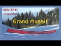 Flaine  grand massif  snow report february 29th 2024