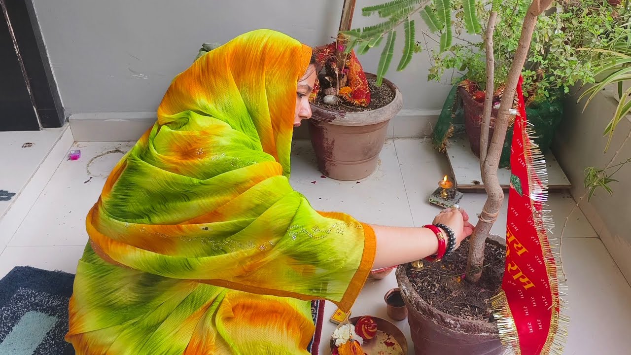 🌞सुबह 5 बजे उठकर की आमलकी एकादशी पूजा 🌿आंवले के पेड़ की पूजा |🏡 घर में ऐसे करें पूजन | Ekadashi Vlog