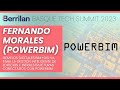 #BBTS2023 Fernando Morales «Gemelos digitales BIM+GIS+IA con POWERBIM»