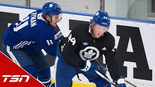 Tsn 1050 maple leafs reporter kristen shilton joins the guys on
overdrive to discuss leafs' scrimmage between team matthews and
andersen. they read ...