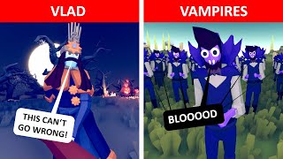 Vlad Raises a Vampire Army  TABS Story  Totally Accurate Battle Simulator