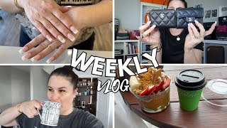 Weekly Vlog |◾️THE HERMES GAME◾️LV SPEEDY 20 ◾️NAILS ARE BACK |Jerusha Couture