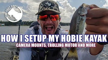 How I Setup My Hobie Kayak for Fishing