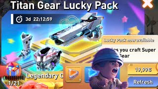 TOPWAR: Titan Gear Lucky Pack - I have REFRESHED it 6 TIMES and here is the CONCLUSION