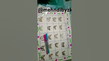 Class 7 of mehndi Beginners get started from  shading #mehndi #mehndi design