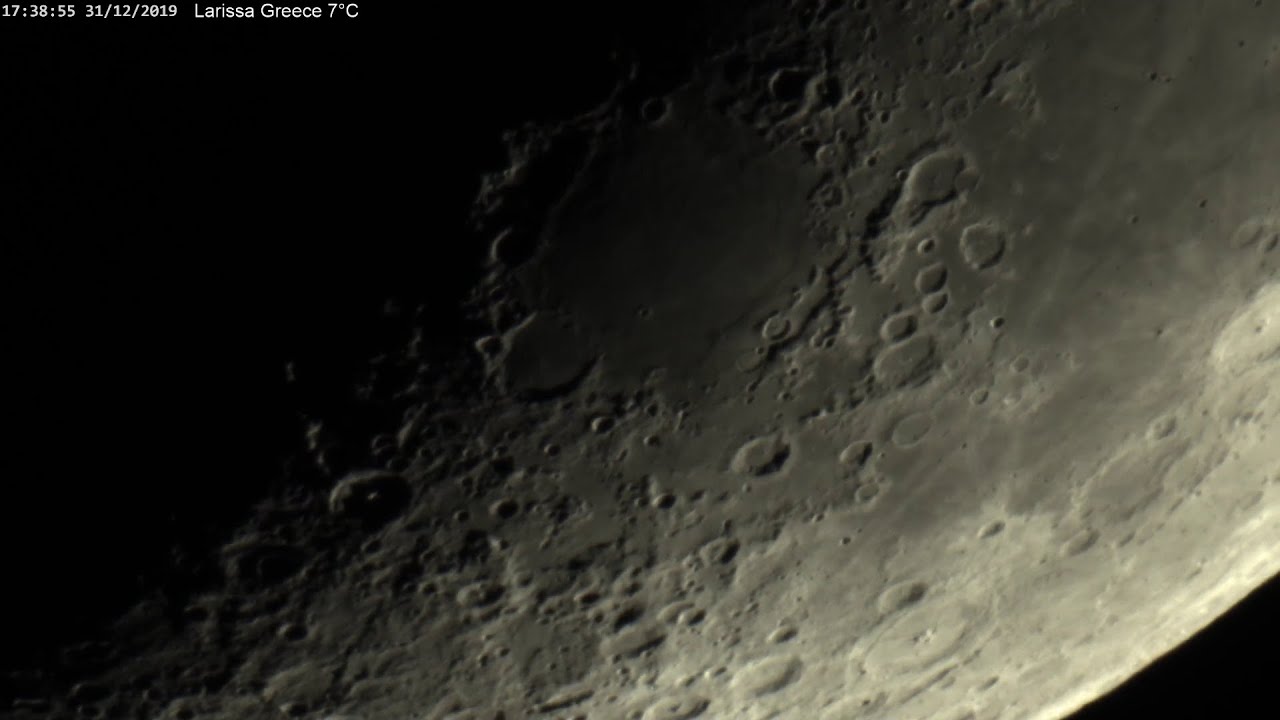 Night Sky Moon (1 January 2020)