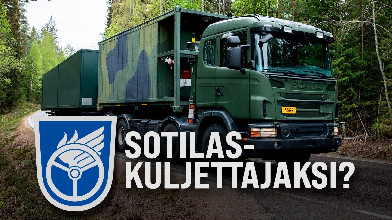 Sotilaskuljettajaksi?
