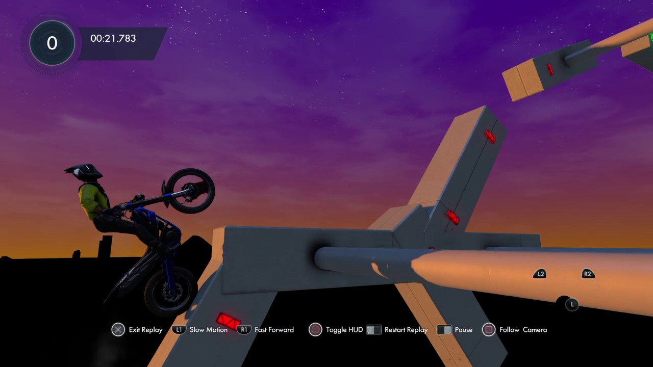 Trials Fusion - Back wheel practice