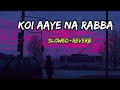 Koi aaye na rabba slowedreverb dakka b praak dreamylofivibes276