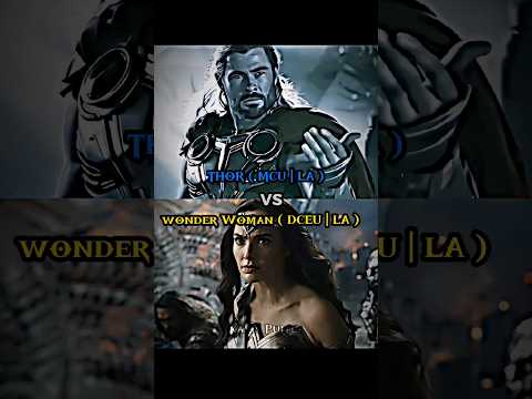 Thor vs Wonder