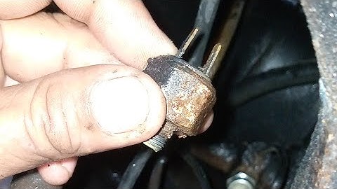 Volkswagen Beetle Brake Light Switch Replacement